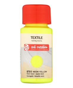 TALENS TEXTIL 50ML JAUNE NEON ART CREATION