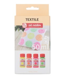 TALENS TEXTIL SET 4X 50ML NEON ART CREATION