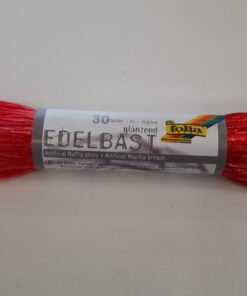 RAPHIA 30CM ROUGE