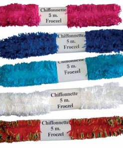 CHIFFONNETTE BLEU CLAIR 5M