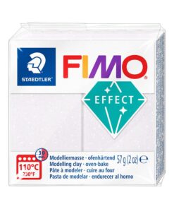 FIMO EFFECT 57GR GALAXY BLANC PATE A MODELER STAEDTLER