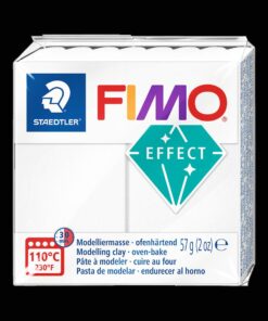 FIMO EFFECT 57GR BLANC TRANSL PATE A MODELER STAEDTLER