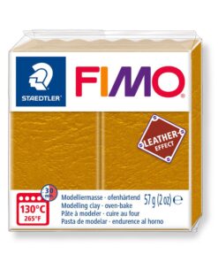 FIMO EFFECT 57GR CUIR OCRE PATE A MODELER STAEDTLER