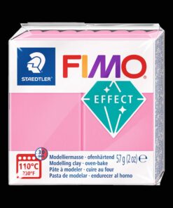 FIMO EFFECT 57GR NEON ROSE VIF PATE A MODELER STAEDTLER