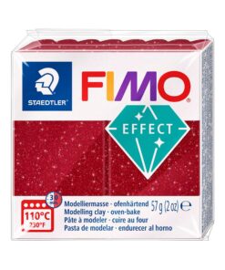 FIMO EFFECT 57GR GALAXY ROUGE PATE A MODELER STAEDTLER