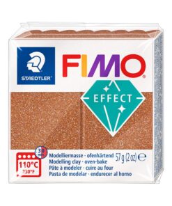 FIMO EFFECT 57GR GLIT OR ROSE PATE A MODELER STAEDTLER GLITTER