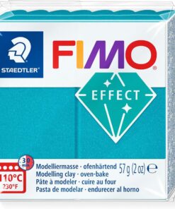 FIMO EFFECT 57GR TURQUOISE MET PATE A MODELER STAEDTLER