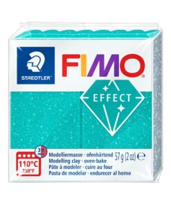 FIMO EFFECT 57GR TURQUOISE PATE A MODELER STAEDTLER GALAXY