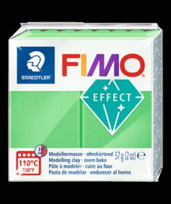 FIMO EFFECT 57GR NEON VERT PATE A MODELER STAEDTLER