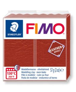 FIMO EFFECT 57GR CUIR ROUILLE PATE A MODELER STAEDTLER