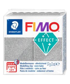 FIMO EFFECT 57GR GLITTE ARGENT PATE A MODELER STAEDTLER GLITTER