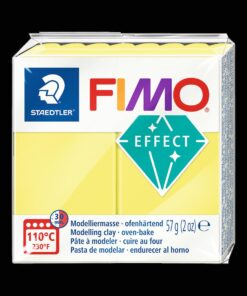 FIMO EFFECT 57GR JAUNE PATE A MODELER STAEDTLER