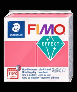 FIMO EFFECT 57GR ROUGE TRANSLU PATE A MODELER STAEDTLER