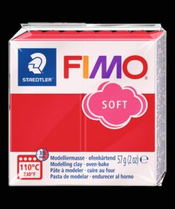 FIMO SOFT 57GR ROUGE INDIEN PATE A MODELER STAEDTLER