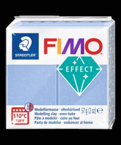 FIMO 57GR EF BLEU AGATE PATE A MODELER STAEDTLER