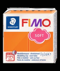 FIMO SOFT 57GR MANDARINE PATE A MODELER STAEDTLER