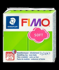 FIMO SOFT 57GR VERT POMME PATE A MODELER STAEDTLER