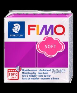 FIMO SOFT 57GR VIOLET POURPRE PATE A MODELER STAEDTLER