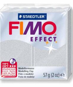 FIMO EFFECT 57GR ARGENT METAL PATE A MODELER STAEDTLER