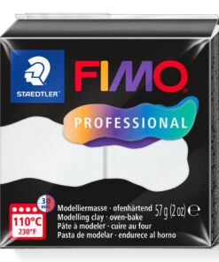 FIMO PROF 57GR BLANC PATE A MODELER STAEDTLER