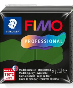 FIMO PROF 57G CHLOROPHYLLE VERT  PATE A MODELER STAEDTLER
