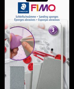 FIMO ACC GRIND POLISH SET STAEDTLER - EPONGE ABRASIVE