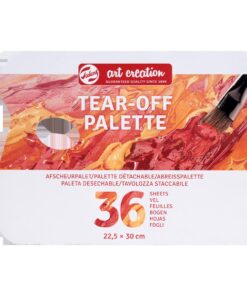 TEAR-OFF PALETTE ART CREATION 36 FEUILLES - 22.5X30CM RESISTE A L'HUILE ET L'EAU