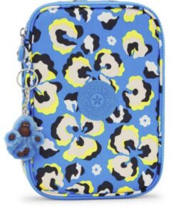 KIPLING 100 PENS LEOPARD FLORA PLUMIER - FOURRE-TOUT