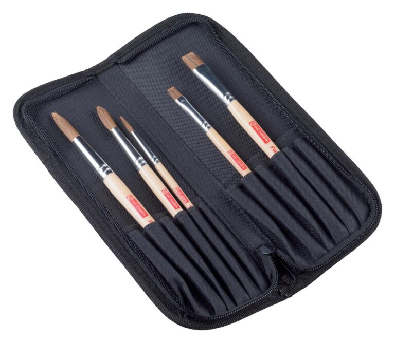SET DE 5 PINCEAUX AQUA TALENS ART CREATION PONEY/POLYESTER