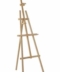 ARTCREATION CHEVALET KIT VEGA LARGEUR SOL : 57CM - H TOT 175 H MAX TOILE : 135CM - POIDS 3K