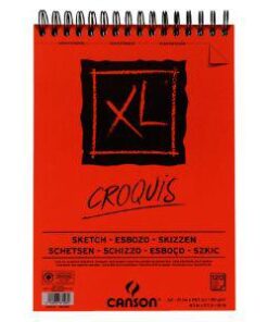 BLOC CROQUIS XL A5 90GR 120F CANSON SPIRALE HAUTE