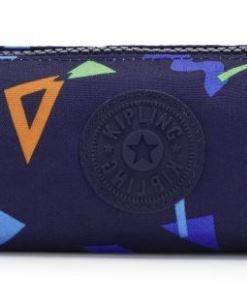 KIPLING FREEDOM GEO MIX DARK PLUMIER FOURRE-TOUT