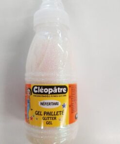 GEL PAILLETES NEON BLANC CLEOP CLEOPATRE