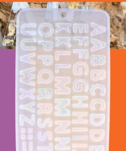 MOULE ALPHABET POUR RESINE CLEOPATRE