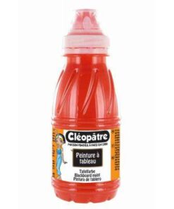 PEINTURE TABLEAU ROUGE VIF 250ML CLEOPATRE