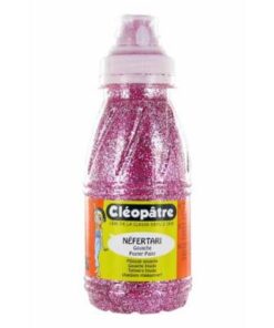 PEINTURE PAILLETEE MAGENTA 250ML CLEOPATRE