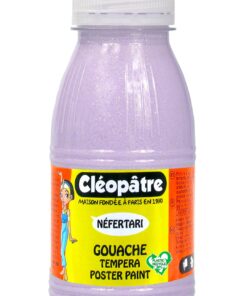 PEINTURE A L'EAU PAILLETEE LAV ANDE EN 250ML - CLEOPATRE