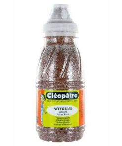 PEINTURE PAILLETE TERRE SIENNE 250ML CLEOPATRE