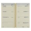 AGENDA BREPOLS OPTIVISION 9X16CM PALERMO NOIR