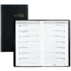 AGENDA BREPLAN NOIR 9X16CM GENOVA