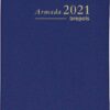 AGENDA ARMADA BLEU 7X10CM SETA