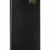 AGENDA SATURNUS 13X33 1J/2P BREPOLS NOIR - 2024
