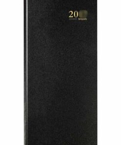 AGENDA SATURNUS 13X33 1J/2P BREPOLS NOIR - 2024