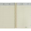 AGENDA TIMING SPIRALE 17X22 NR COUVERTURE GENOVA NOIR