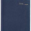 AGENDA TIMING 17X22CM BLEU RELIE - COUVERTURE LIMA