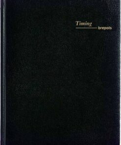 AGENDA TIMING 17X22CM NOIR RELIE - COUVERTURE LIMA