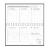 AGENDA NOVOPLAN FINESSE 165X90 1SEMAINE/2PAGES NOIR SPIRALE