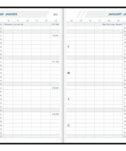 AGENDA ORAPLAN 19* SETA 2024 105X165 1MOIS/2PAGES ASS.
