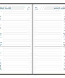 AGENDA TIMEPLAN FASHION 90X165 1SEMAINE/PAGE ASS.