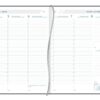 AGENDA PLAN-A-WEEK 210X270 1SEMAINE/2PAGES A4 RELIE  QUARTET ASS